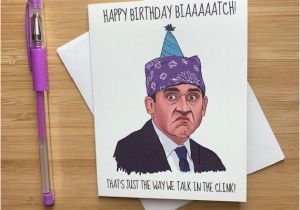 Funny Office Birthday Cards Funny Prison Mike Birthday Card the Office Birthday Funny