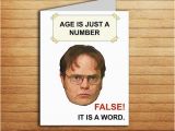 Funny Office Birthday Cards the Office Tv Show Birthday Card Printable the Office