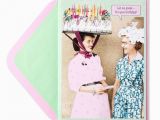 Funny Old Lady Birthday Cards Cake Hat Lady Humor Birthday Card Funny Funny Birthday