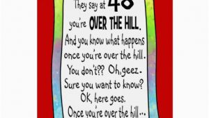Funny Over the Hill Birthday Cards 40th Over the Hill Funny Birthday Greeting Card Zazzle