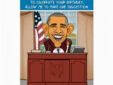 Funny Political Birthday Cards Funny Obama Birthday Card Zazzle