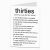 Funny Quotes for 30th Birthday Cards Funny 30th Birthday Card Thirties Plural Noun