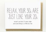 Funny Quotes for 30th Birthday Cards Funny Birthday Card 30th Birthday Card Birthday Card