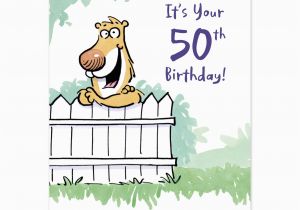 Funny Quotes for A 50th Birthday Card the Big 50 Birthday Quotes Quotesgram