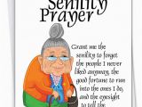 Funny Sex Birthday Cards Senility Prayer Funny Birthday Card Nobleworks Com
