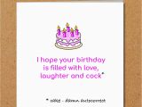 Funny Sexual Birthday Cards Birthday Cake Card Funny Humorous Girl Female Friend Rude
