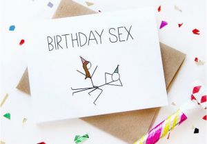 Funny Sexual Birthday Cards Funny Birthday Card Birthday Sex Card Boyfriend Birthday