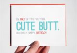 Funny Sexual Birthday Cards Funny Birthday Card Sexy Birthday Card I 39 M Only In by