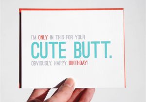 Funny Sexual Birthday Cards Funny Birthday Card Sexy Birthday Card I 39 M Only In by