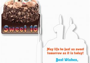 Funny Sweet 16 Birthday Cards Giant Sweet 16 Birthday Card Huge Sweet 16 Birthday Card