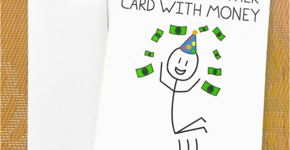 Funny Teenage Birthday Cards Funny Birthday Card for Teen Funny Money Card Oh Look