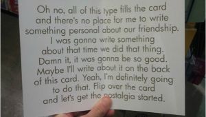 Funny Thing to Write In Birthday Card A Funny Birthday Card for when You Re Not Sure What to Write