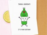 Funny Things for Birthday Cards Funny Gin Birthday Card by Of Life Lemons