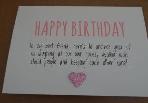 Funny Things to Write In Birthday Cards for Friends Humourous Best Friend Birthday Card Birthday Stuff