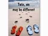 Funny Twin Birthday Cards Birthday Card for Twin Sister