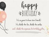 Funny Twin Birthday Cards Happy Birthday to You and to You Birthday Wishes for Twins