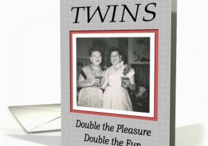 Funny Twin Birthday Cards Twin Birthday Funny Card 567823