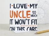 Funny Uncle Birthday Cards Funny Uncle Birthday Card Personalised Card by Designedbywink