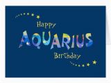 Funny Ways to Sign A Birthday Card Fun Aquarius Zodiac Birth Sign Birthday Greeting Card Zazzle
