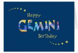 Funny Ways to Sign A Birthday Card Fun Gemini Zodiac Sign Birthday Greeting Card Zazzle