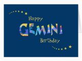 Funny Ways to Sign A Birthday Card Fun Gemini Zodiac Sign Birthday Greeting Card Zazzle