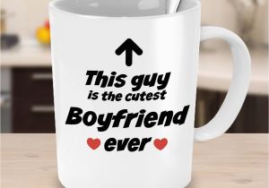 Gag Birthday Gifts for Boyfriend Buy Boyfriend Mug Cutest Boyfriend Ever Funny Coffee