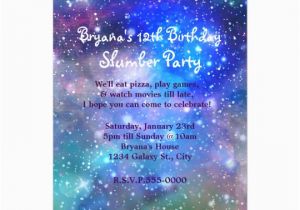 Galaxy Birthday Party Invitations Galaxy Space Party Cosmic Birthday Invitations Zazzle Co Nz