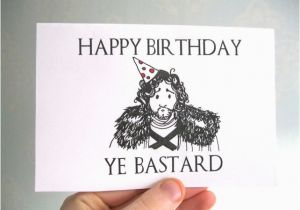 Game Of Thrones Happy Birthday Card Funny Birthday Card Game Of Thrones Card Person Folksy