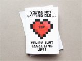 Gamer Birthday Cards Gamer Birthday Card Geeky Birthday Card You 39 Re Not