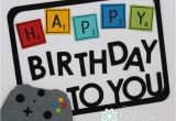 Gamer Birthday Cards Karrenj Stamping Stuff Gamer Birthday