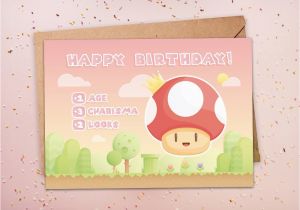 Gamer Birthday Cards Lustige Geburtstagskarte Gamer Geburtstag Geeky Geburtstag