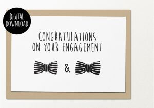 Gay Birthday Cards to Print Congratulations On Your Gay Engagement Printable Greet