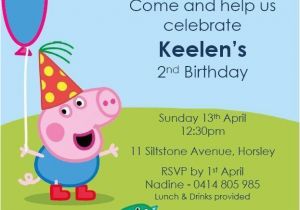 George Pig Birthday Invitations Birthday Party Invitations Boys Invite Peppa George Pig