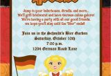 German Birthday Invitation Cards Personalized German Oktoberfest Invitation Many Designs