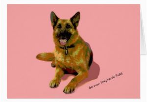 German Shepherd Birthday Cards German Shepherd Birthday Card Zazzle