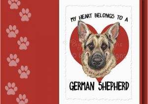 German Shepherd Birthday Cards German Shepherd Card German Shepherd Greeting Card German