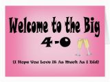 Giant 40th Birthday Card Big 40th Birthday Cards Invitations Photocards More