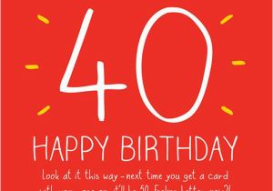 Giant 40th Birthday Card Happy 40th Birthday Quotes Images and Memes