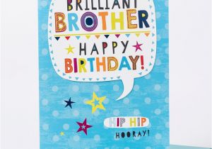 Giant Birthday Cards Uk Giant Birthday Card Brilliant Brother Only 99p