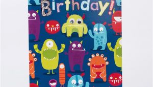 Giant Birthday Cards Uk Giant Birthday Card Monsters Only 99p