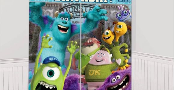 Giant Birthday Cards Walmart Monsters University Scene Setter Happy Birthday Party Wall