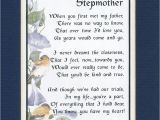 Gift Card Poem for Birthday 12 Gift Present Thank You for Stepmother Birthday Mothers