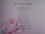 Gift Card Poem for Birthday Card Personalized Poem Birthday Gift Idea Pink Rose Print