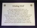 Gift Card Poem for Birthday Personalised Small Wedding Wishing Well Poem Cards Money
