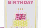 Gift Cards for Birthdays Online Happy Birthday Gift Card Cake Pink Lils wholesale Cards