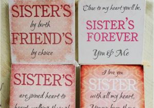 Gift for A Sister On Her Birthday Details About Handmade Plaque Sign Gift Present Sister