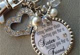 Gift for A Sister On Her Birthday Sister Gift Personalized Wedding Quote Birthday Gift Maid Of