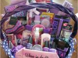 Gift Ideas for Friends Birthday Girl Sweet 16 All Purple Basket Gift Ideas Pinterest