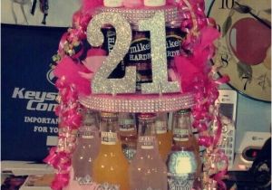 Gifts for 22nd Birthday Girl Alcohol Cake for 21st Birthday Girl Party On