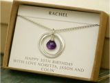 Gifts for A 30th Birthday for Her 30th Birthday Gift for Her Amethyst Necklace for Daughter 3